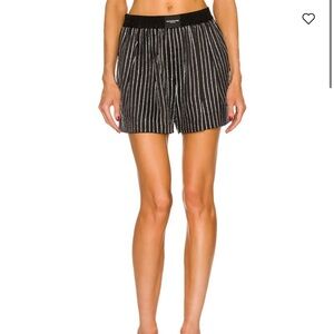 Alexander Wang Crystal Hotfix Boxer Short